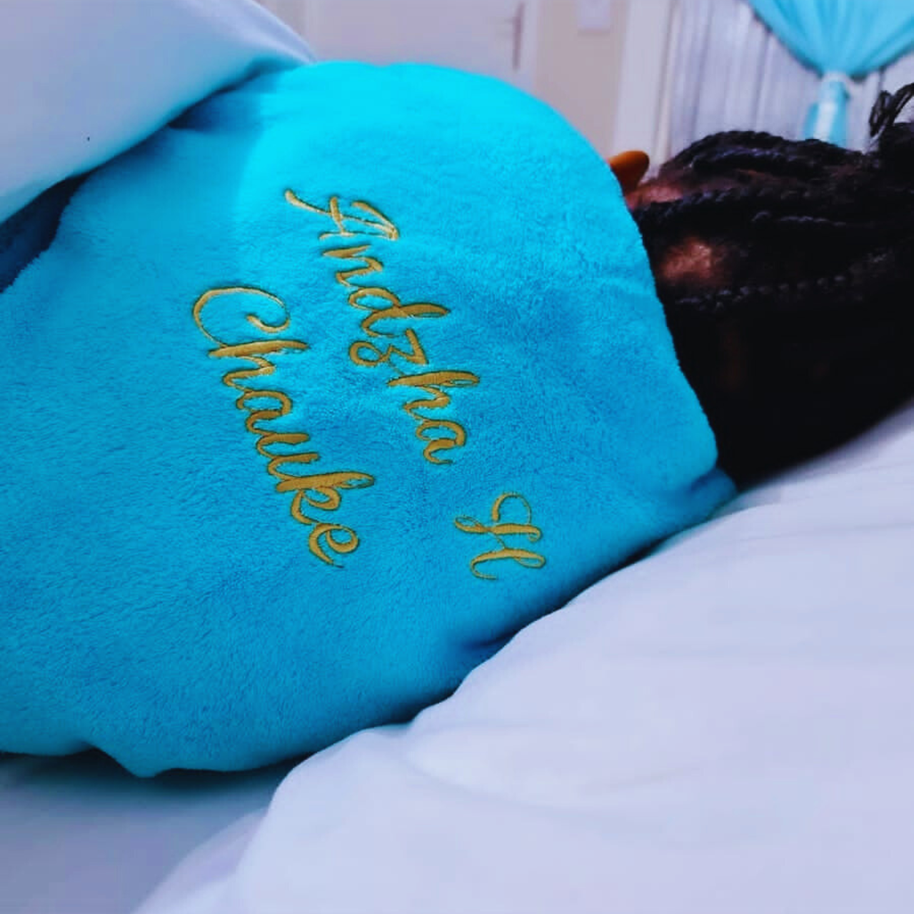 Kids Luxurious personalized fleece gowns