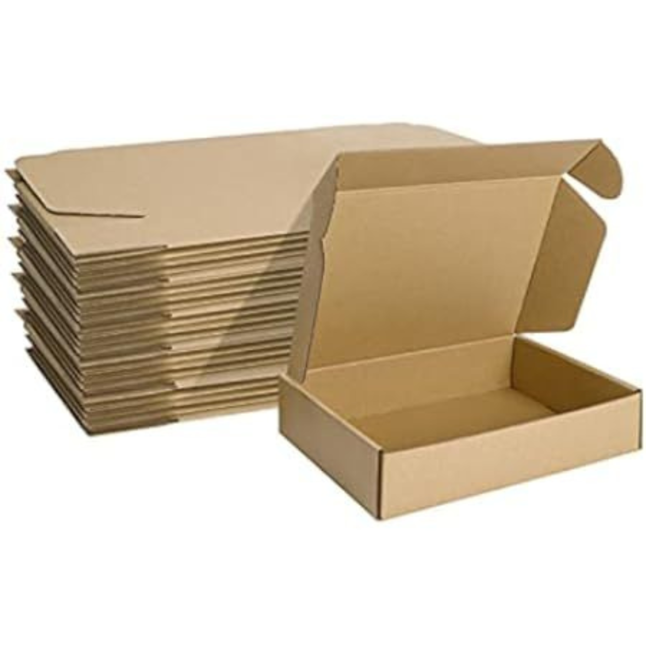 Kraft Flat Top Gift Box : 80mm (10pieces)