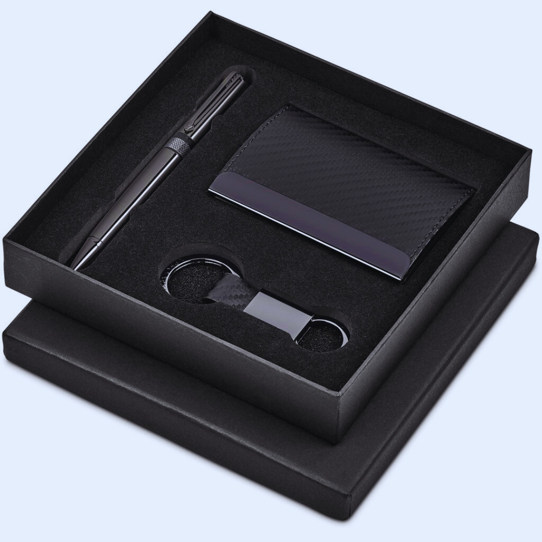 The Executive Carbon Luxe Set — Engraved Edition