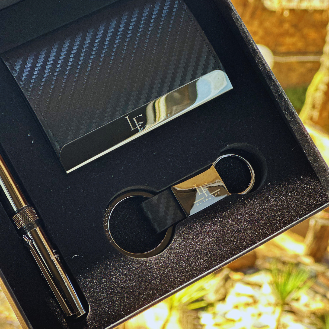 The Executive Carbon Luxe Set — Engraved Edition