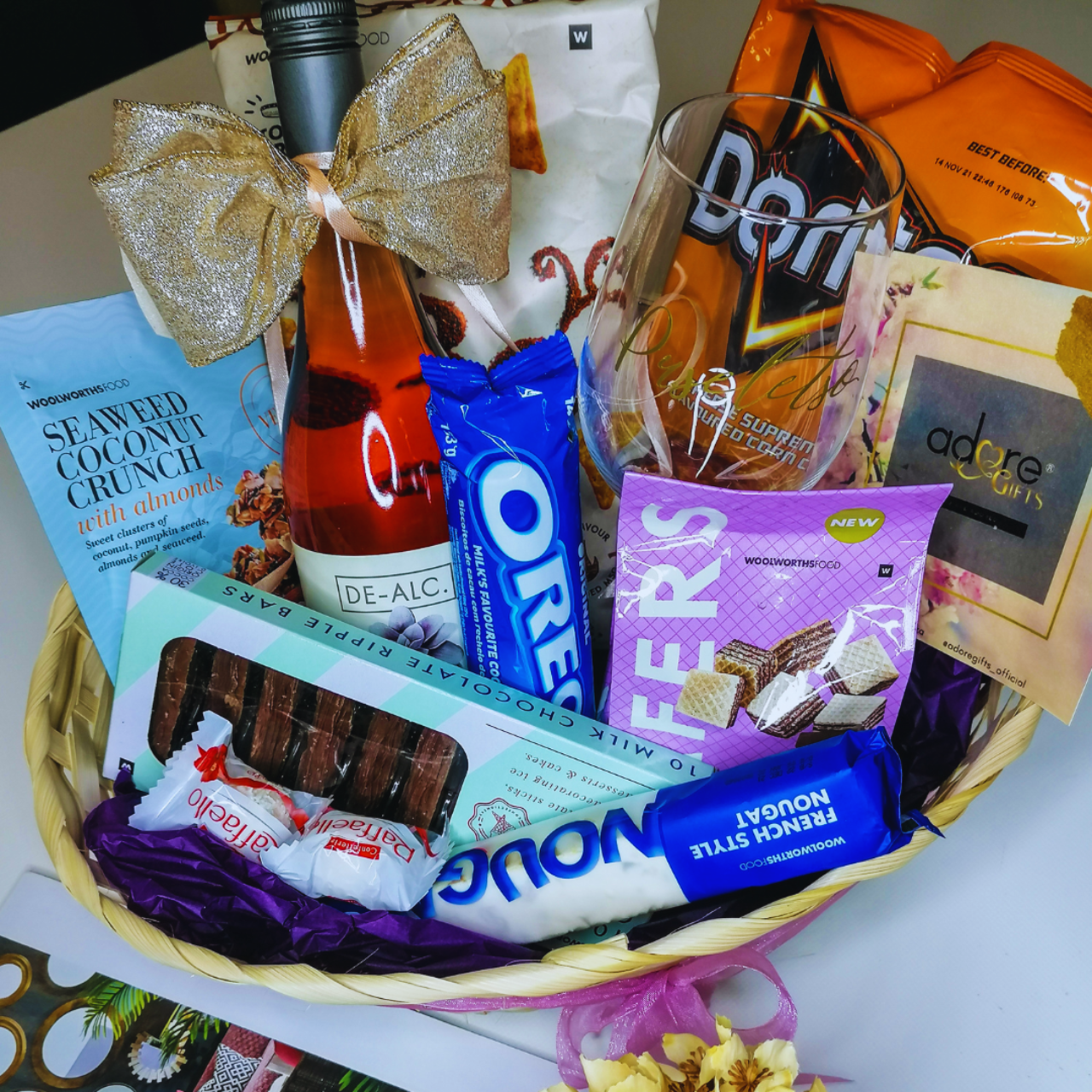 Non Alcoholic Snack Basket