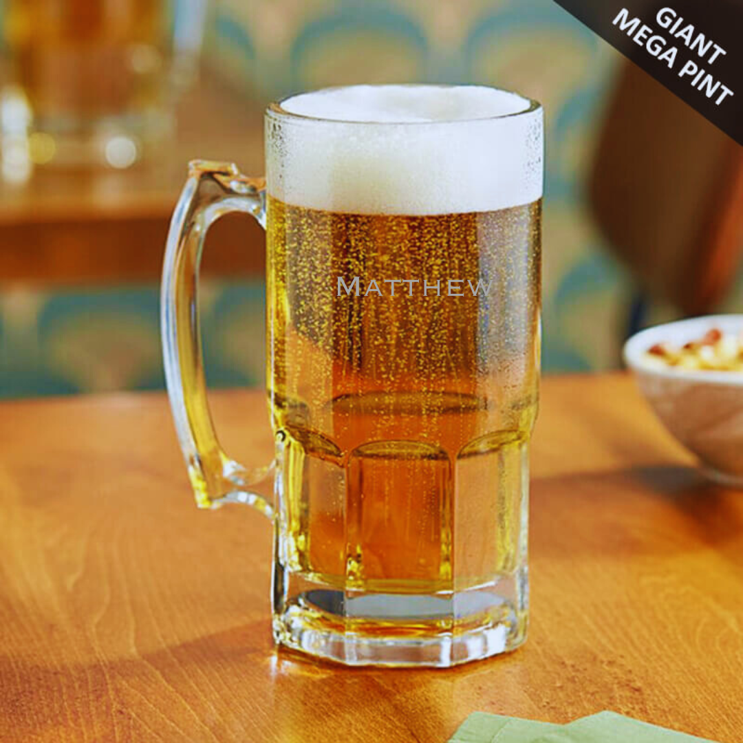 Engraved Monster Beer Mug – 1L