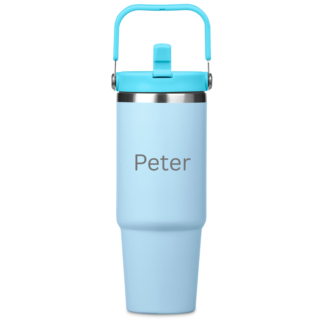 Engraved Waikiki Stainless Steel Vacuum Tumbler – 800ml
