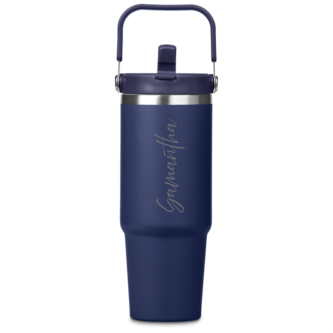 Engraved Waikiki Stainless Steel Vacuum Tumbler – 800ml