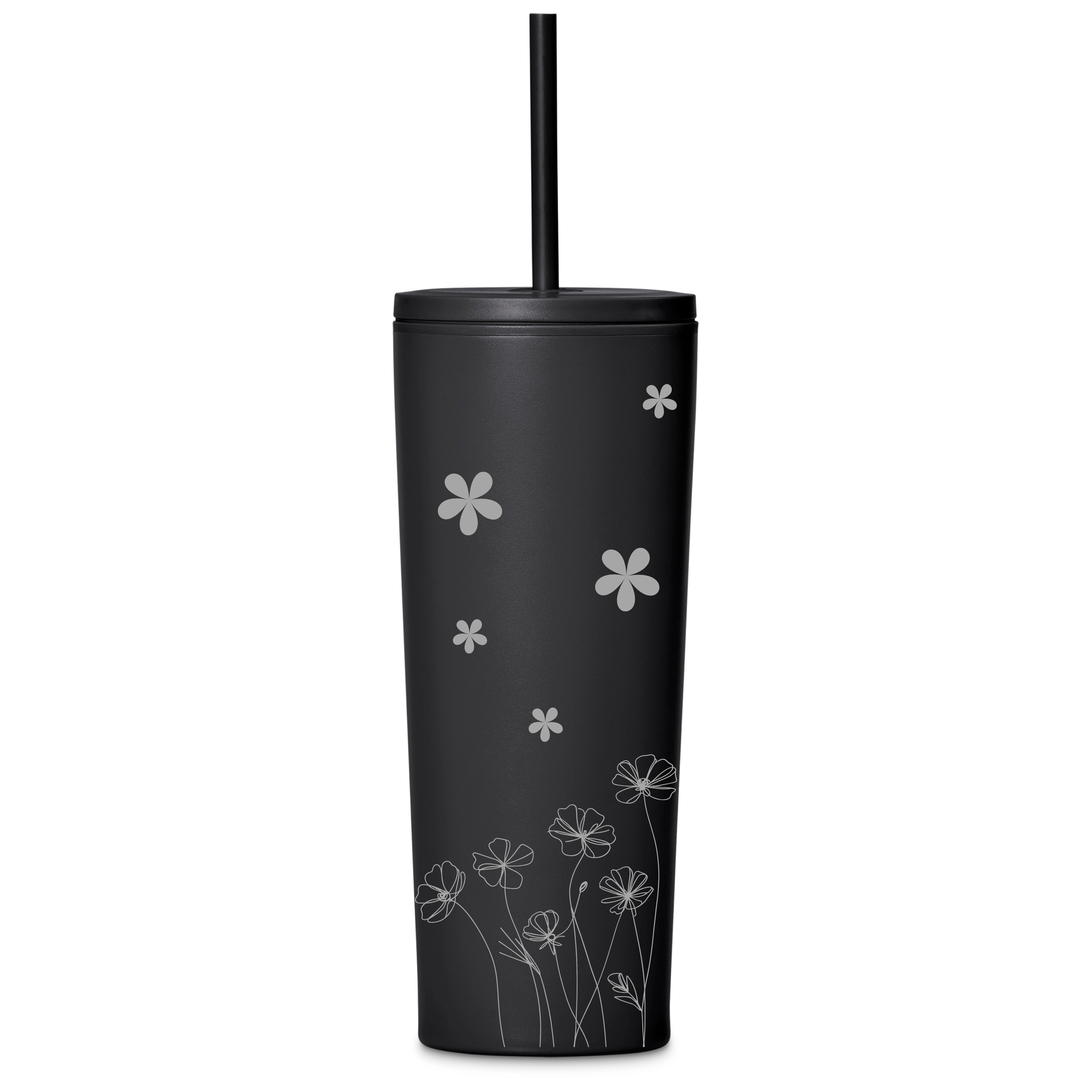 Personalised Concorde Double-Wall Tumbler & Straw – 720ml