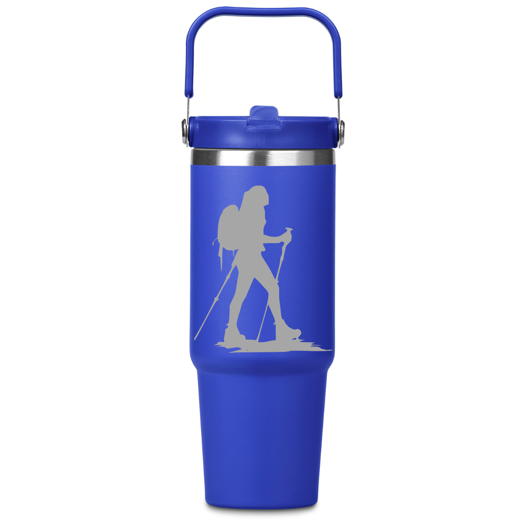 Engraved Waikiki Stainless Steel Vacuum Tumbler – 800ml