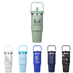 Engraved Waikiki Stainless Steel Vacuum Tumbler – 800ml