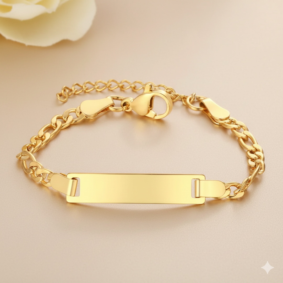 Simple Style Geometric Engraved Bracelet (Unisex)