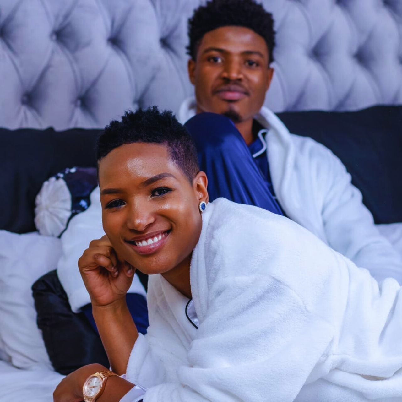 His and Hers Gown Set (Personalised)