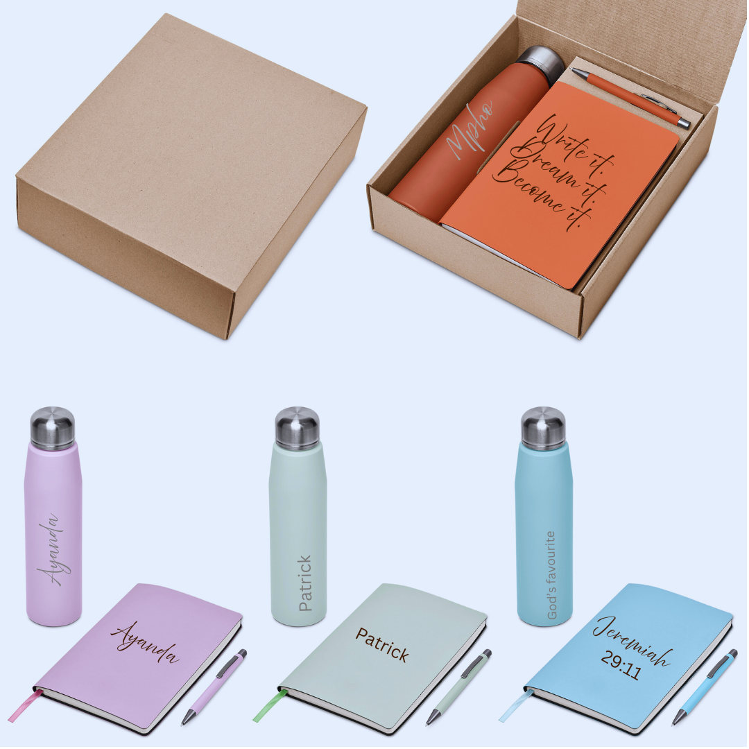 The Contemporary Engraved Gift Set