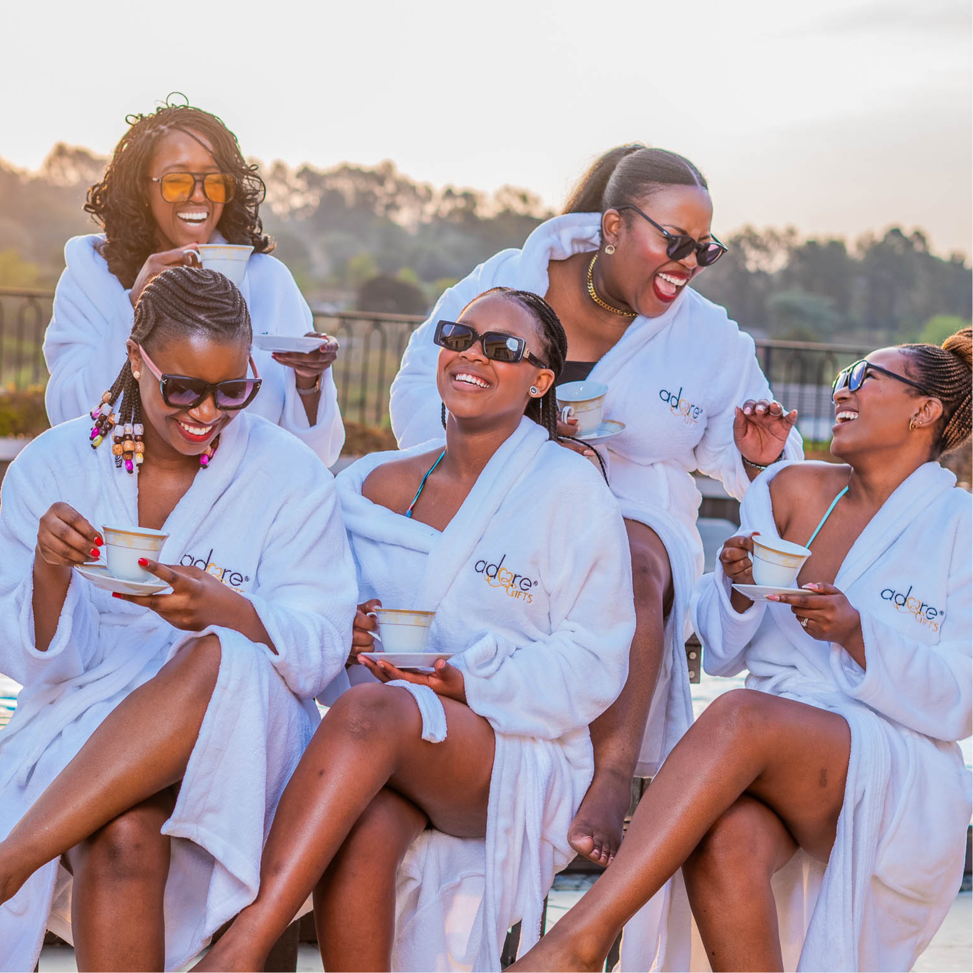 Personalised Luxurious Coral Fleece Gowns