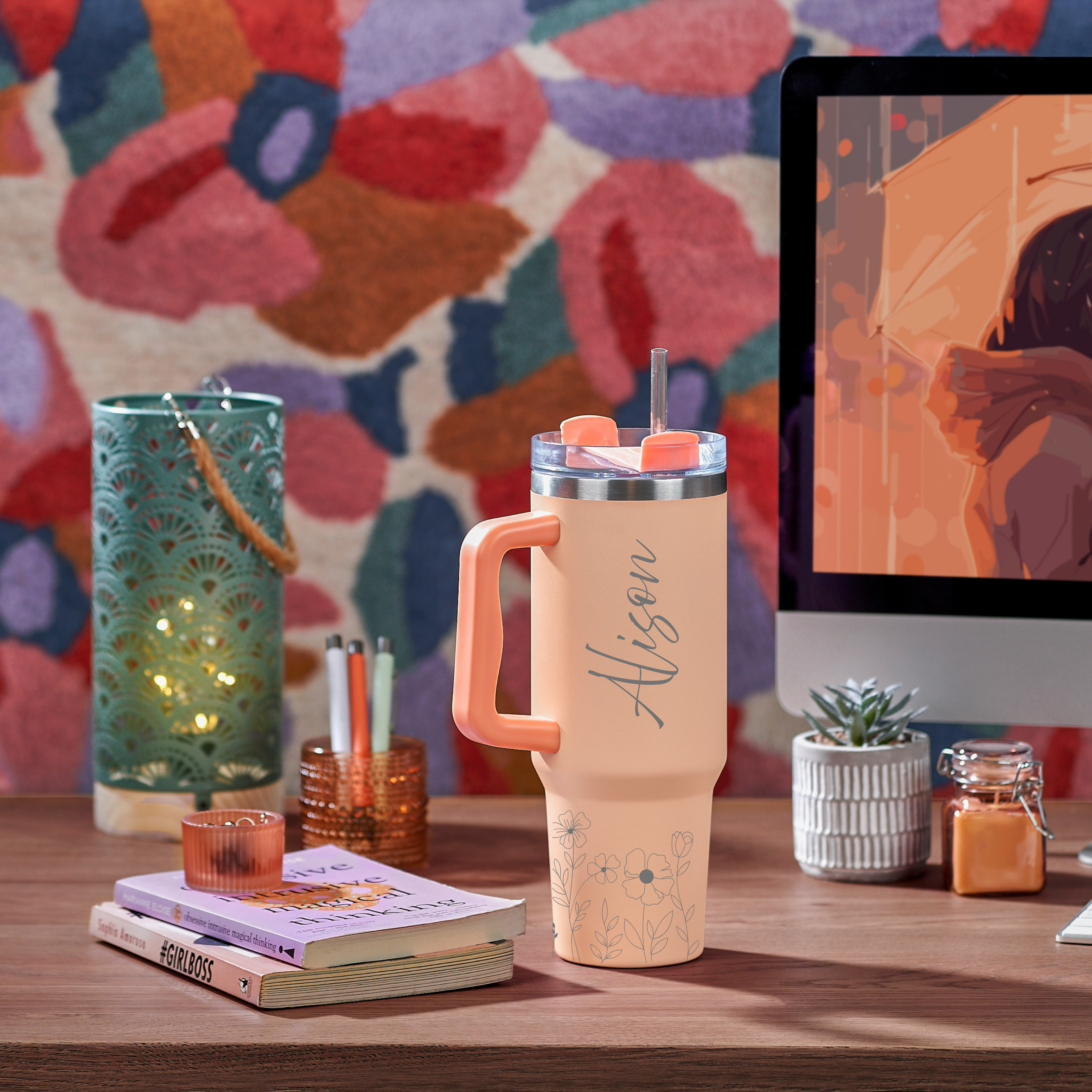 Engraved Vacuum Tumbler