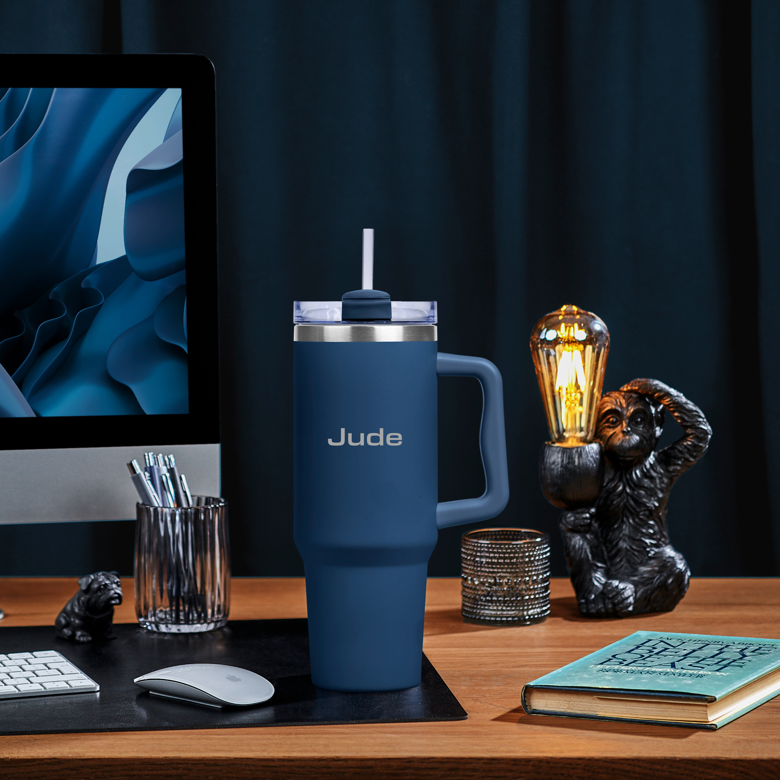 Engraved Vacuum Tumbler