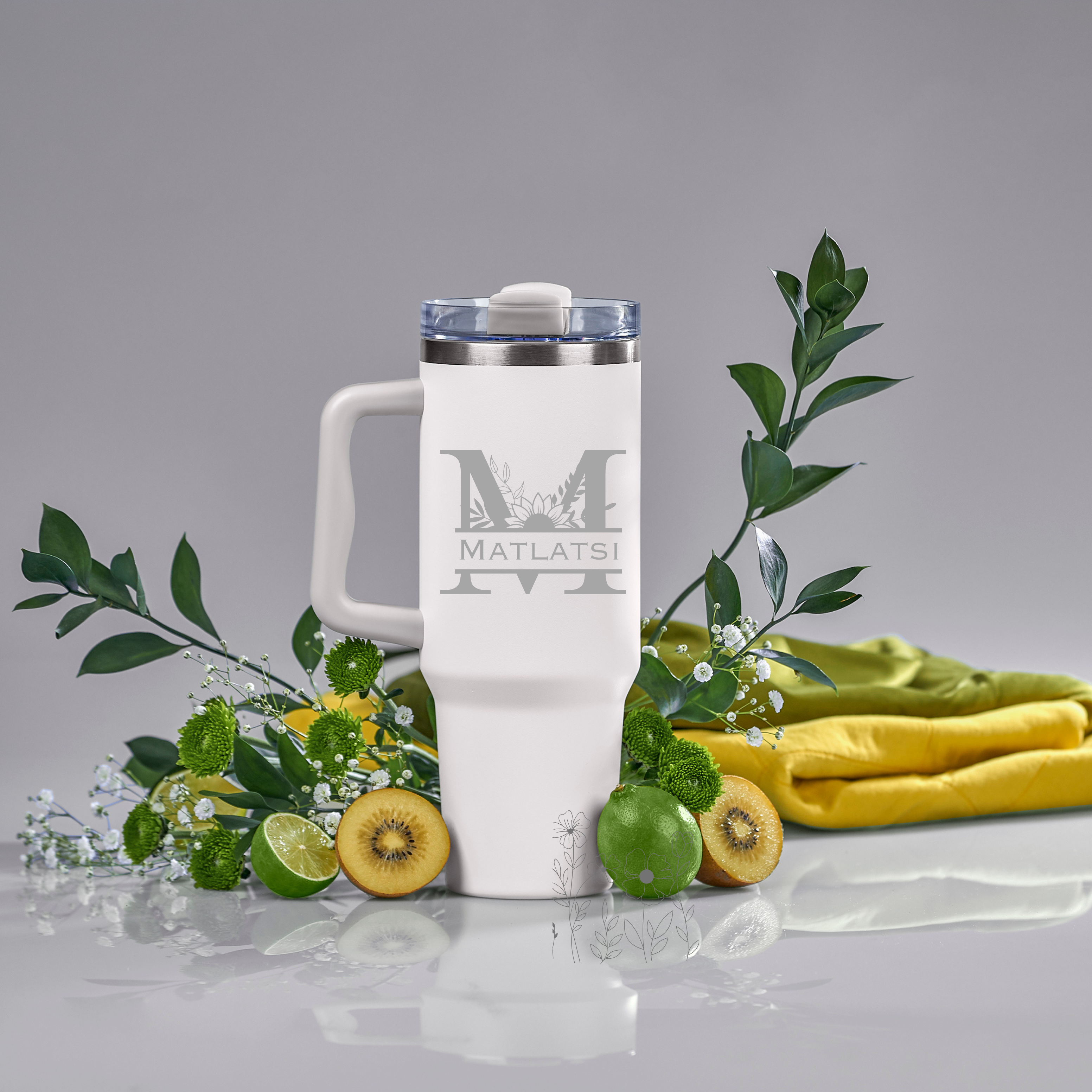 Engraved Vacuum Tumbler