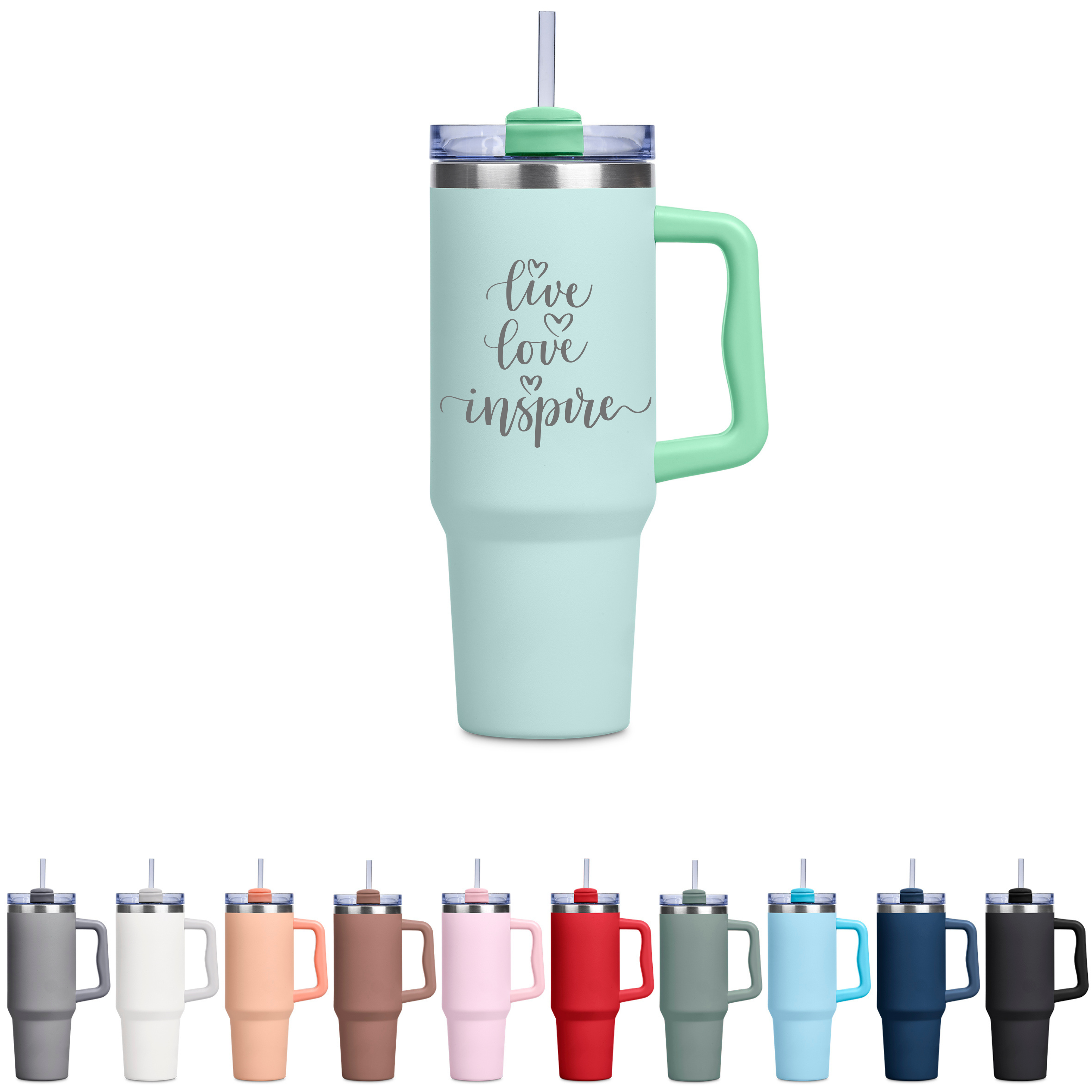 Engraved Vacuum Tumbler