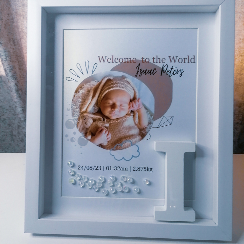 New Baby Gift Box Frame