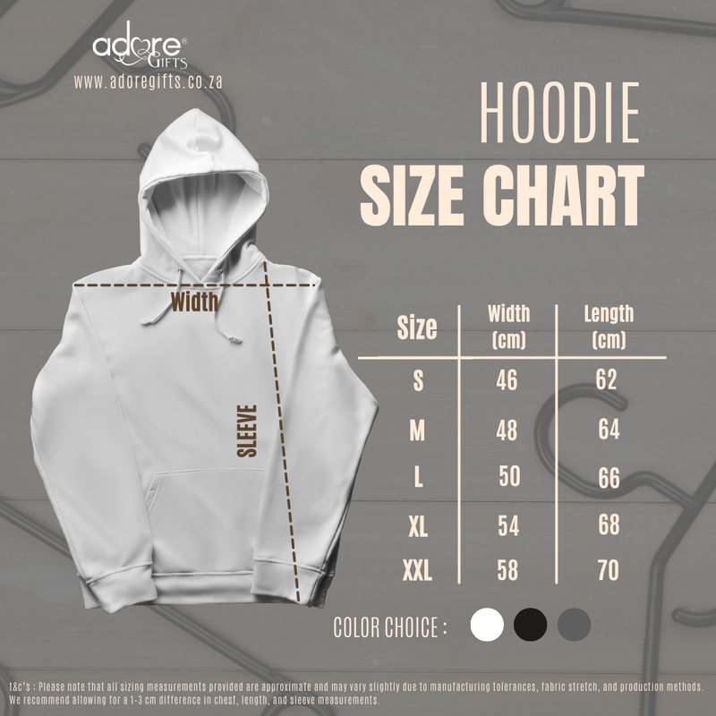 Personalised Hoodies- His and Hers Set