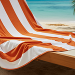 Personalised Trousseau Royal Velour Striped Pool/ Beach Towels