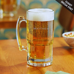 Engraved Monster Beer Mug – 1L