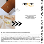 Round Personalised Bracelet (Unisex)