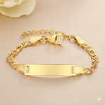 Simple Style Geometric Engraved Bracelet (Unisex)