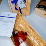 Champagne /Wine and Glass Crate (Sparkle and Sip Set)