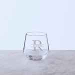 Engraved Whisky glass