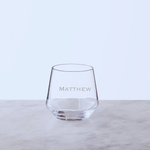Engraved Whisky glass