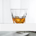 Engraved Twist Whisky Glass