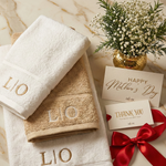 Personalised towel set(Body, Hand and face)
