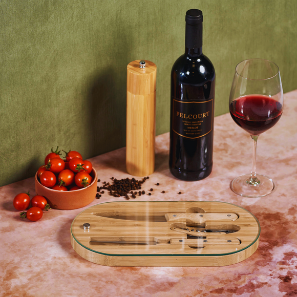 Personalised Food and Wine Accessories Set