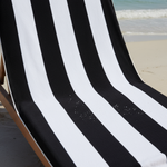 Personalised Trousseau Royal Velour Striped Pool/ Beach Towels