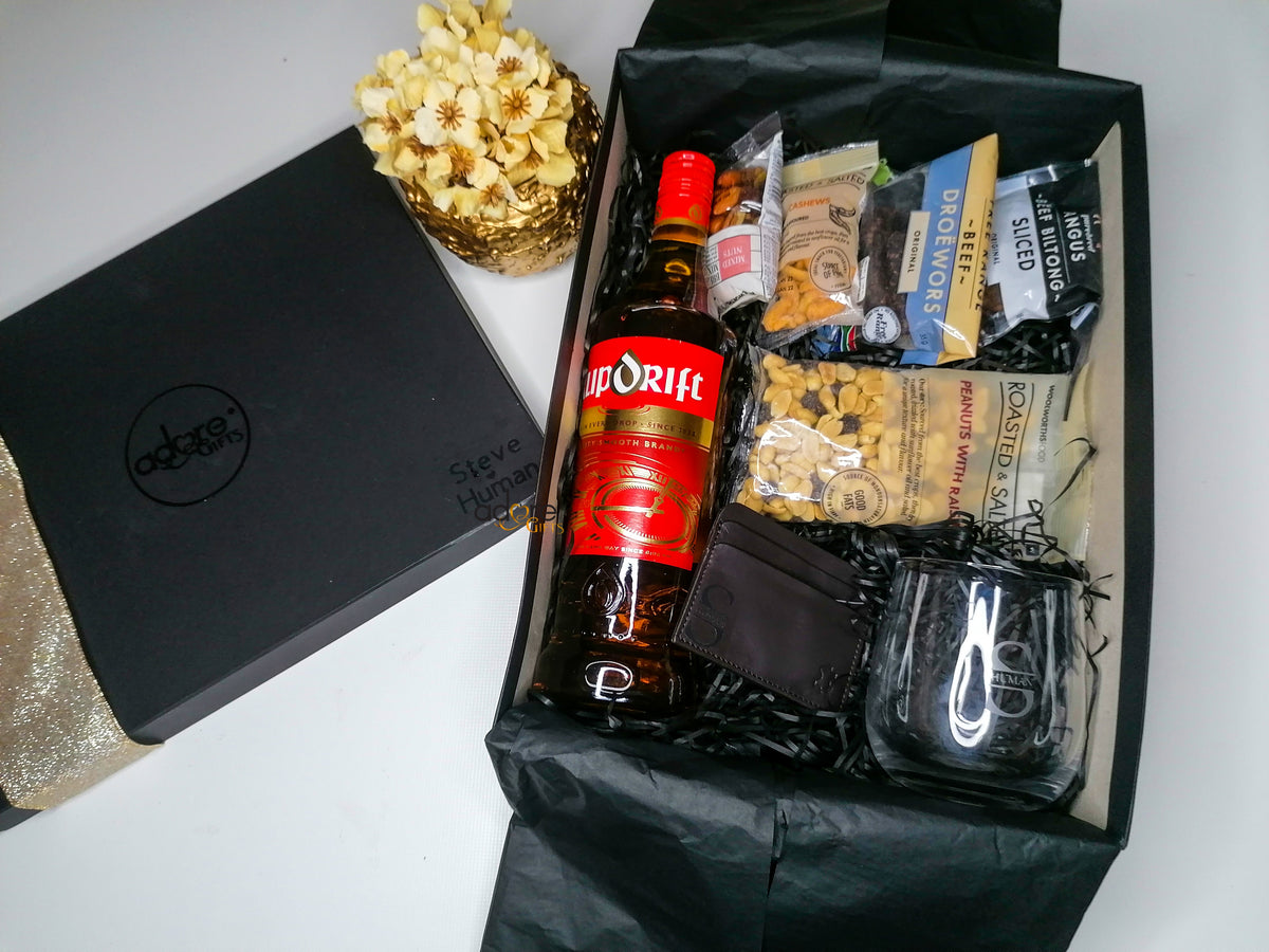 Personalised Brandy Gift Set Klipdrift Brandy Adore Gifts