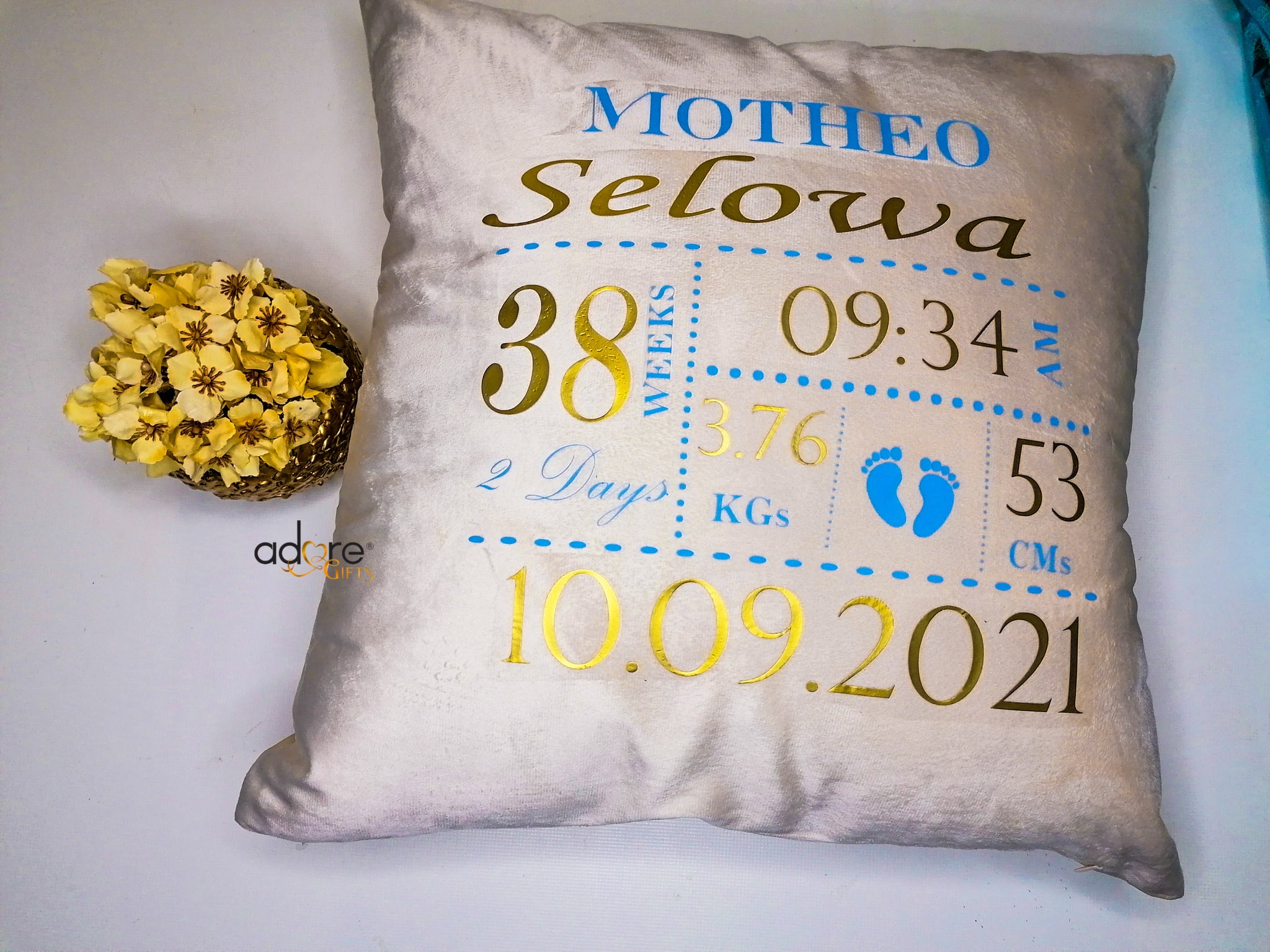 Customized pillow for baby on sale